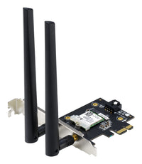 Asus PCE-AX1800 Dual-Band Wi-Fi 6 PCIe Adapter with Bluetooth 5.2 1775 Mbit/s