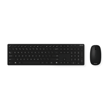 ASUS W5000 Wireless Keyboard and Mouse Set Black