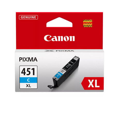 Canon Ink Cartridge CLI-451 H/YIELD Cyan