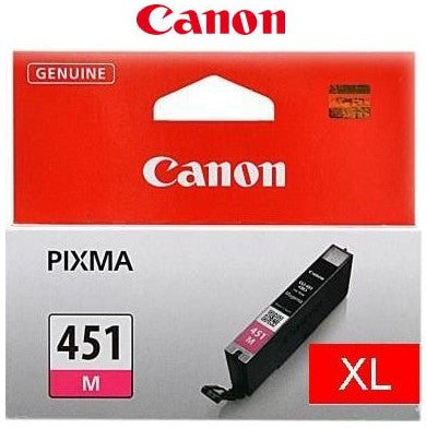 Canon Ink Cartridge CLI-451 H/YIELD Magenta