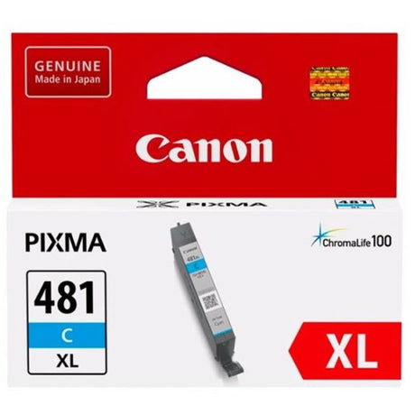 Canon Ink Cartridge CLI-481 H/YIELD Cyan