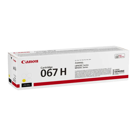 Canon Crg 067 H/YIELD Toner Yellow