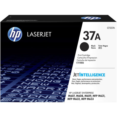 HP 37A Black Original LaserJet Toner Cartridge 11 000 pgs