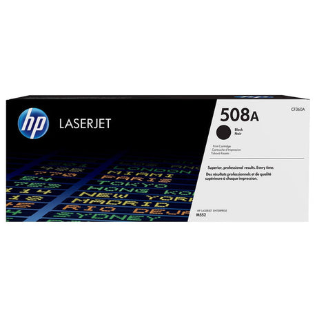 HP 508A Black Original LaserJet Toner Cartridge 6 000 pgs