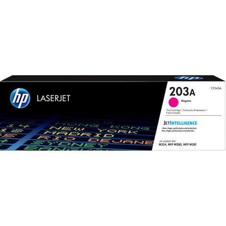 HP 203A Magenta Original LaserJet Toner Cartridge 1 300 pgs