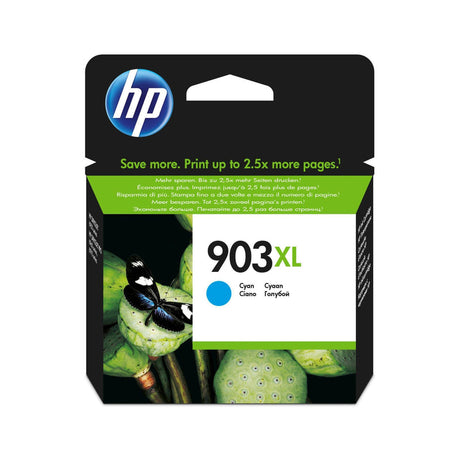 HP 903XL High Yield Cyan Original Ink Cartridge ~750 pgs
