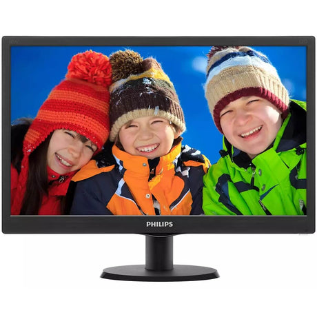 Philips Monitor 19.5", 1600x900, VGA, HDMI, Cables incl, VESA, Internal Power Supply, 3 Ye
