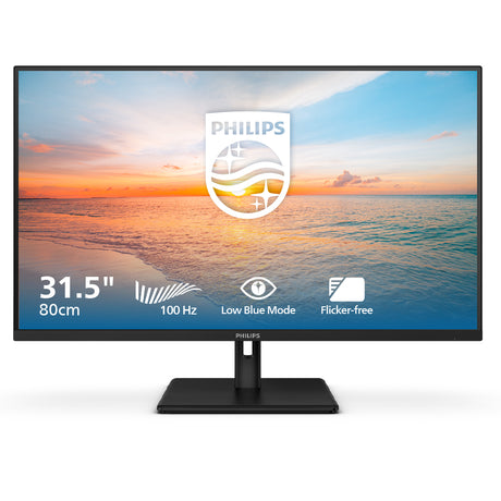 Philips Monitor 32" VA Panel, 1920x1080 @ 100hz, 2 X HDMI, LowBlue, EyeCare, VESA, 3 Year