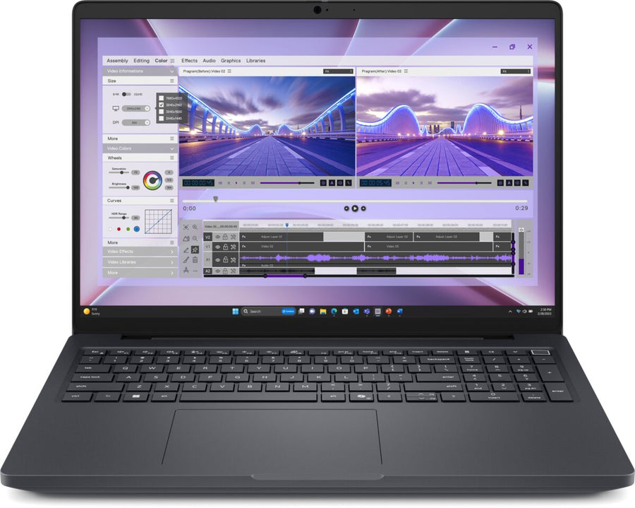 Dell Pro Max 16 MC16250|U7-265H|16GB|512GB SSD|NVDIA RTX PRO 500|FgrPr & SmtCd|W11 Pro|FHD IR Cam & Mic|WLAN + BT|16.0" FHD+|Backlit Kb|6 Cell ProSupport Next Business Day Onsite Service after remote diagnosis with HW-SW Support, 36 Month(s)