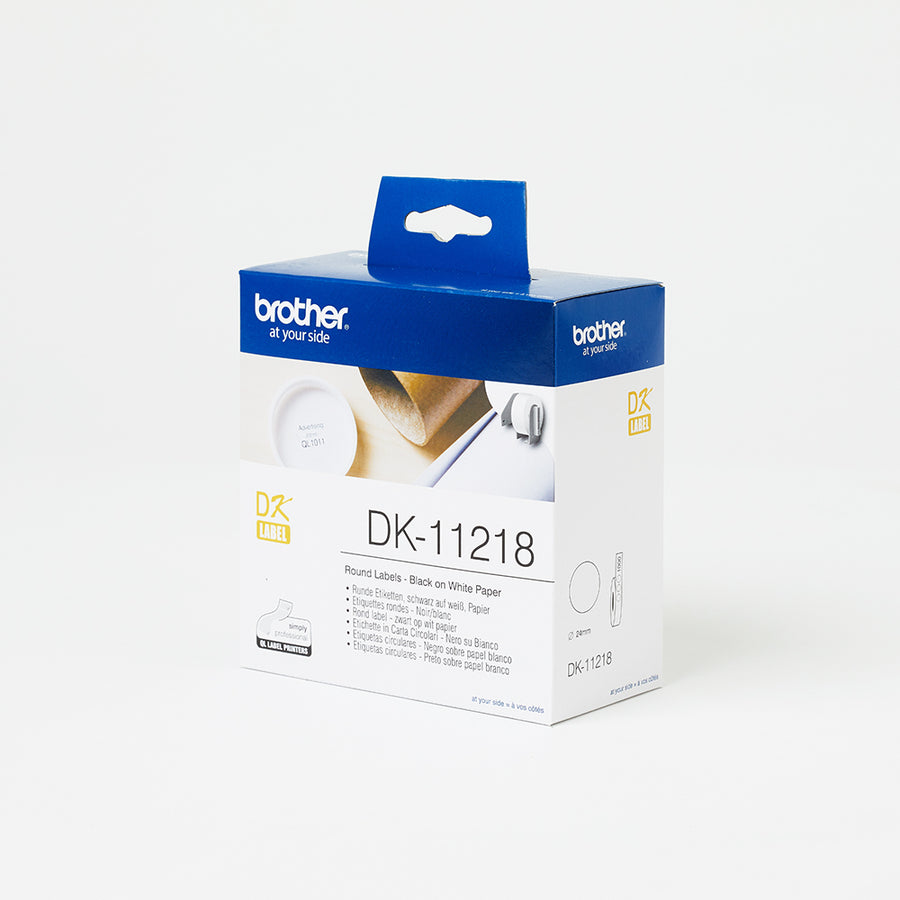 24MM Round Label 1000 labels per roll