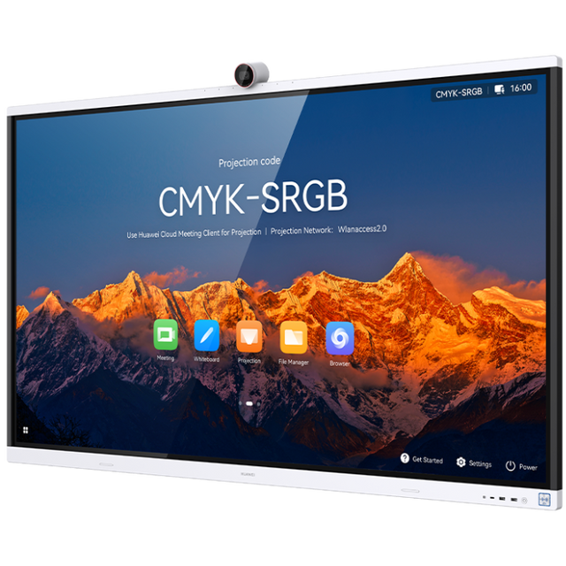 HUAWEI IdeaHub S2;IHS2-86SA;Intelligent Collaboration Device 86-inch infrared screen;Jade white;overseas