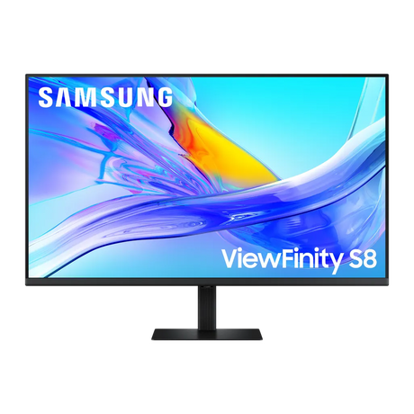 Samsung ViewFinity S8 37-inch 4K UHD VA Monitor 60Hz USB-C 90W Charging KVM Switch Built-in Ethernet Ergonomic Stand HDR10