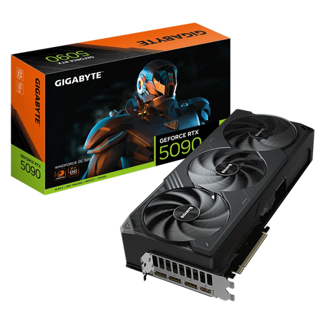 Gigabyte GeForce RTX 5090 WINDFORCE OC 32GB GDDR7 PCIe 5.0 Graphics Card