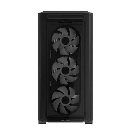 ASUS A23 Plus ARGB Micro-ATX Mini-ITX PC Case Black Tempered Glass 4 ARGB Fans