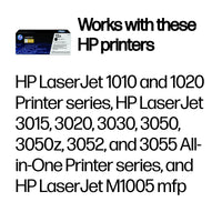 HP 12A Black Original LaserJet Toner Cartridge 2 000 pgs