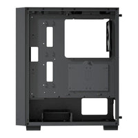 Aerocool B509A Flow ATX Mid Tower Gaming PC Case Black Full Mesh Front 360mm Radiator Tempered Glass