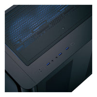Aerocool P500C ATX Mid-Tower PC Case Black 4x ARGB Infinity Mirror Fans Tempered Glass
