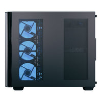 Aerocool P500C ATX Mid-Tower PC Case Black 4x ARGB Infinity Mirror Fans Tempered Glass