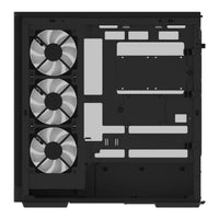 Aerocool P500A ATX Mid Tower PC Case Black Mesh Front Reverse Connector GPU Bracket 9 Fan Slots