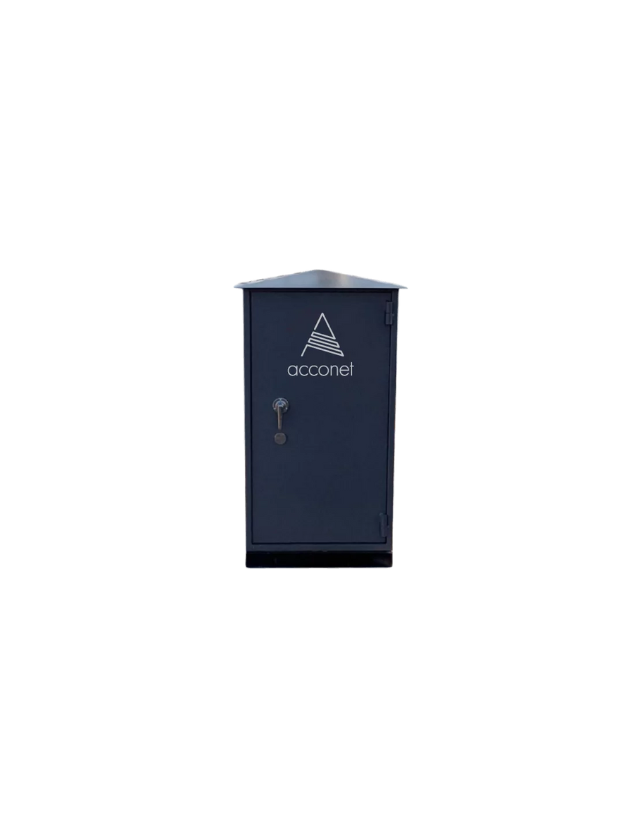 Acconet 19" 25U vented outdoor Safe / Cabinet - 120KG
