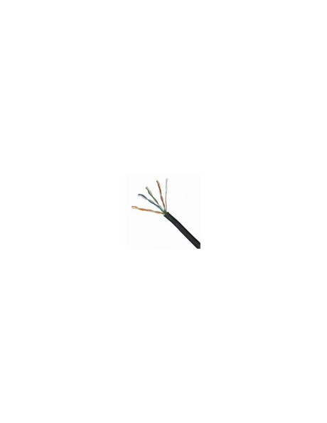 Acconet CAT5 UV Outdoor Ethernet Cable 100m Black Solid Copper SF/TP Pull Box | CAT5U-100-SC