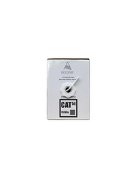 Acconet CAT5e Indoor Ethernet Cable 100m White Solid Copper UTP Pull Box | CAT5-100-SC
