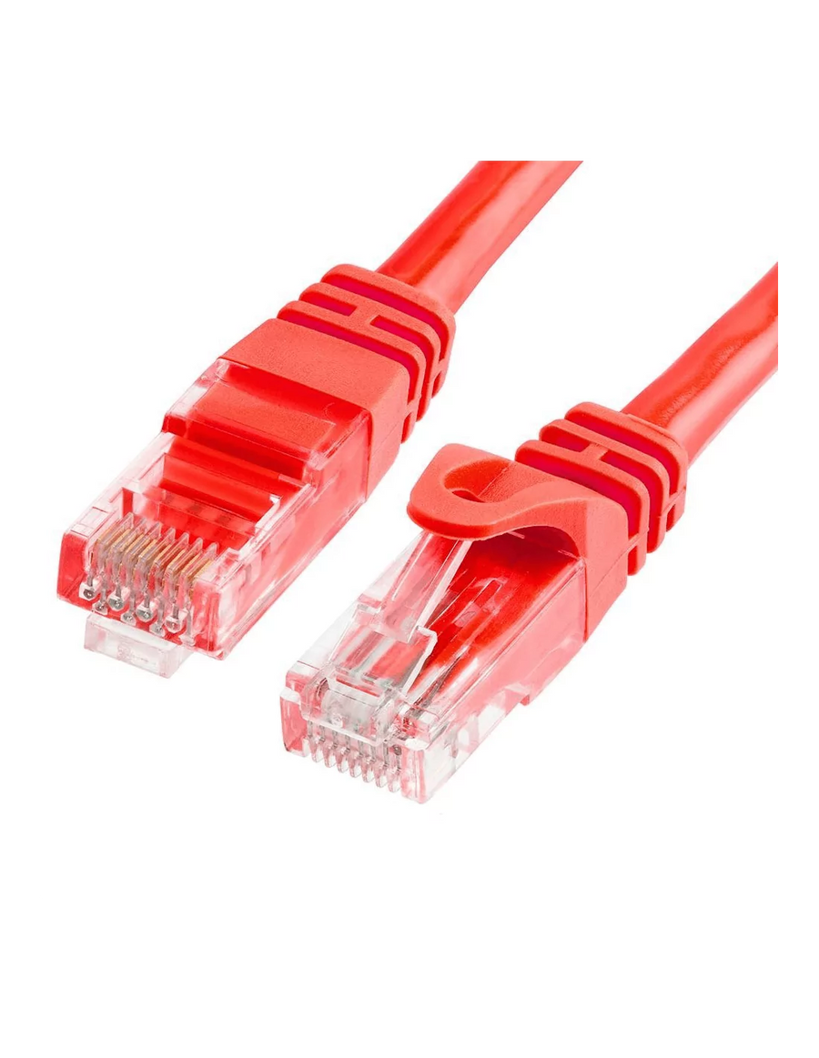 Acconet CAT6 1m UTP Flylead (Patch Lead) Red | CAT6-FLY-1-RED