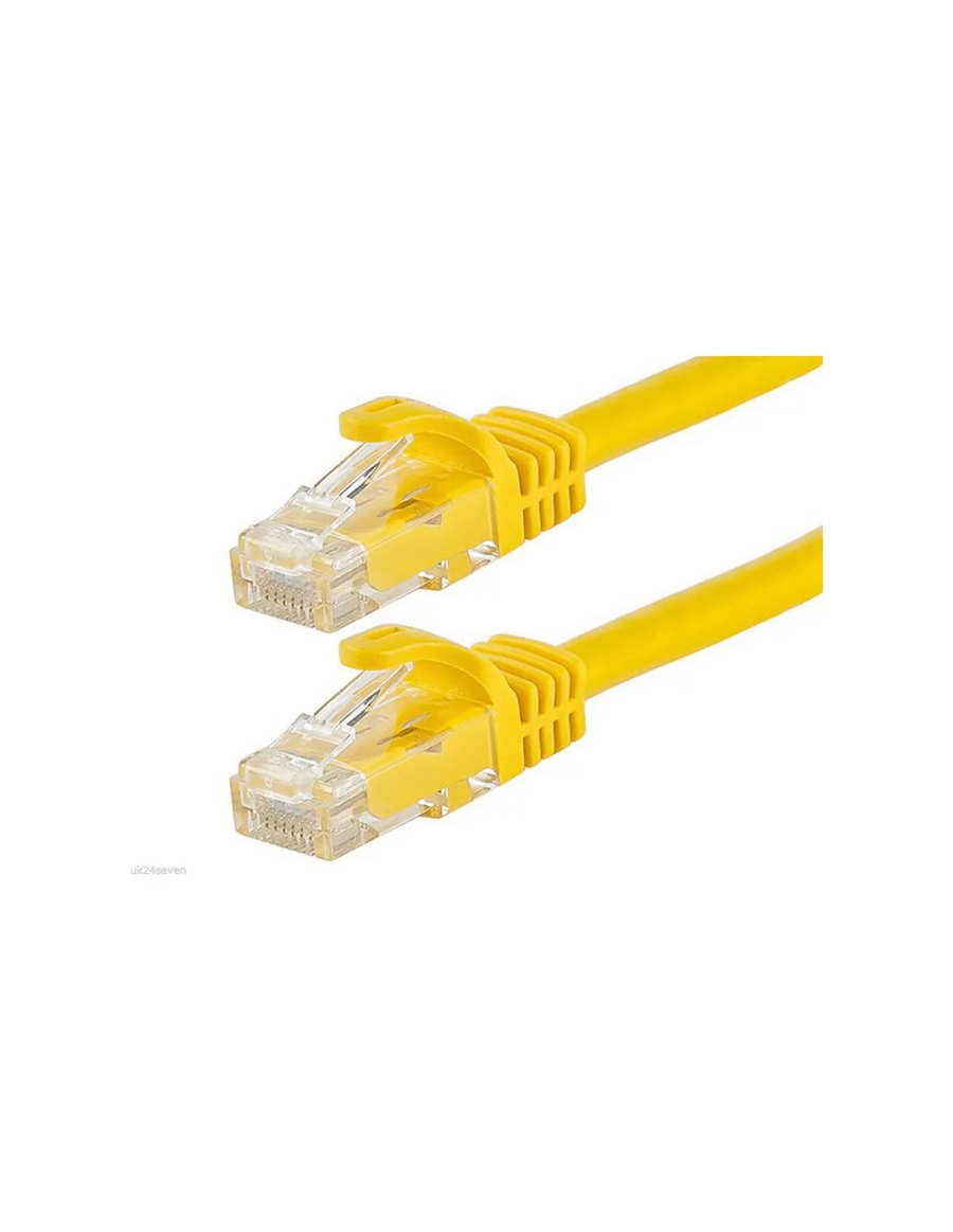Acconet CAT6 1m UTP Flylead (Patch Lead) Yellow | CAT6-FLY-1-YELLOW