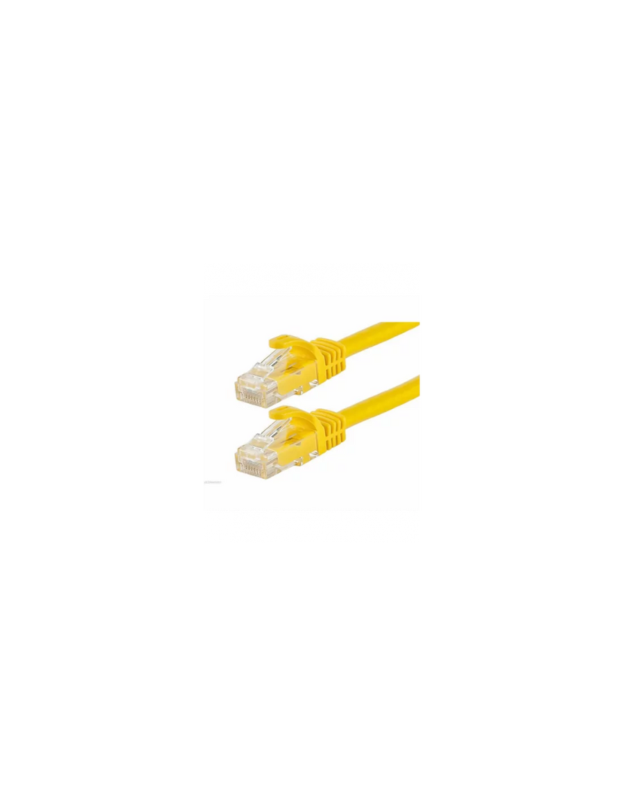 Acconet CAT6 2m UTP Flylead (Patch Lead) Yellow | CAT6-FLY-2-YELLOW