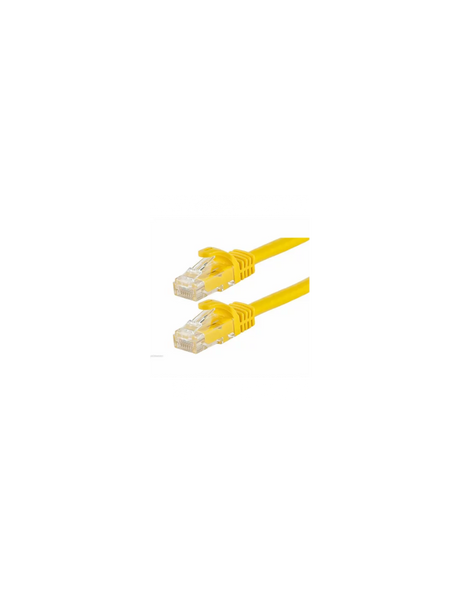Acconet CAT6 2m UTP Flylead (Patch Lead) Yellow | CAT6-FLY-2-YELLOW