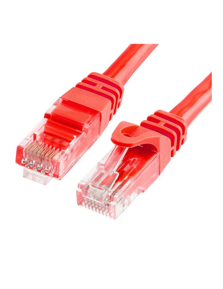 Acconet CAT6 3m UTP Flylead (Patch Lead) Red | CAT6-FLY-3-RED