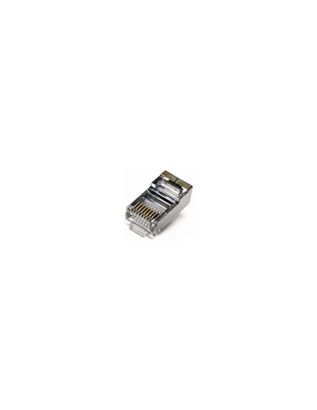 Acconet CAT6 RJ45 Connectors, Shielded, Stranded/Solid Core, 50 Pack
