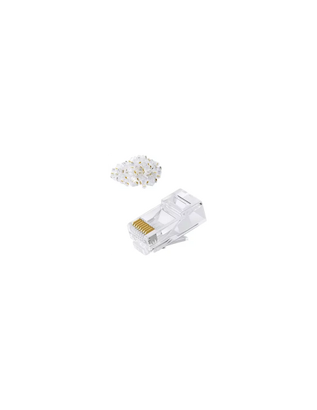 Acconet CAT6 RJ45 Connectors, Stranded/Solid Core, 50 Pack