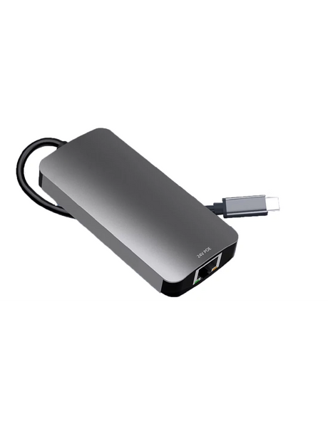 Acconet Gigabit USB-C to Passive POE Injector 24v for Ubiquiti, Mikrotik, Cambium