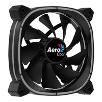 Aerocool Astro 12 ARGB 120mm Case Fan Black 1000 RPM Addressable RGB