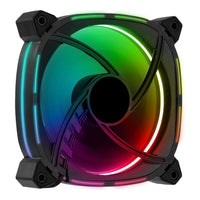Aerocool Astro 12 ARGB 120mm Case Fan Black 1000 RPM Addressable RGB