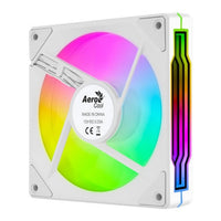 Aerocool Phantom M-3 120mm PWM ARGB Fan White Infinity Mirror Design