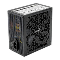 AeroCool AERO Bronze 650W ATX PSU 80 Plus Bronze DC-to-DC Conversion Japanese Capacitors 12cm Fan Non-Modular