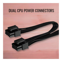 AeroCool AERO Bronze 750W ATX PSU 80 Plus Bronze DC-to-DC Conversion Japanese Capacitors 12cm Fan Dual CPU Connectors