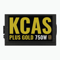 Aerocool KCAS Plus Gold 750W 80 Plus Gold ARGB Non-Modular ATX Power Supply