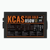 Aerocool KCAS Plus Gold 850W 80 PLUS Gold ARGB Non-Modular ATX Power Supply