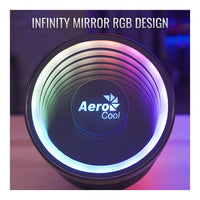 AeroCool Mirage 5 ARGB CPU Air Cooler Infinity Mirror 5 Heatpipes 150W TDP PWM 4-Pin AM5 AM4 LGA1700 LGA1200