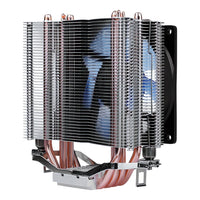 Aerocool Verkho 4 Lite 125W CPU Air Cooler 4 Heat Pipes 90mm PWM Blue LED Fan