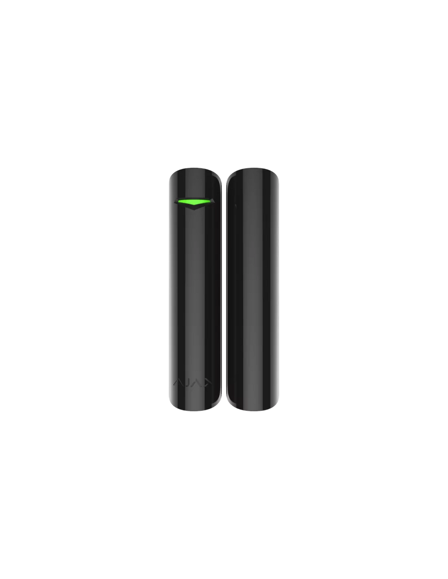 AJAX Security - DoorProtect Plus Jeweller - Black Indoor Opening Detector with Shock and Tilt Sensors | AJAX-DP-PLUS-INDR-B