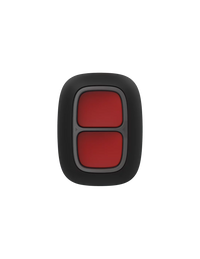 AJAX Security - DoubleButton Jeweller - Double Black Wireless Smart Button for Panic and Control Modes | AJAX-PB-DOUBLE-B