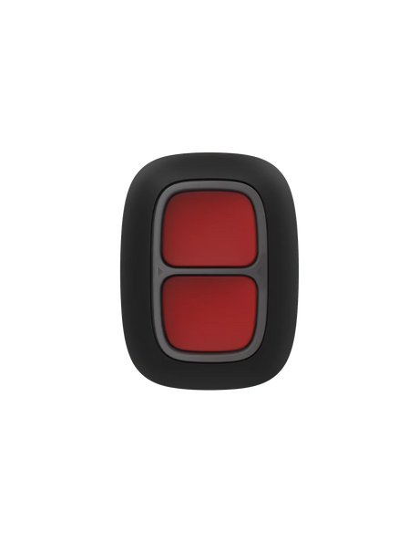 AJAX Security - DoubleButton Jeweller - Double Black Wireless Smart Button for Panic and Control Modes | AJAX-PB-DOUBLE-B