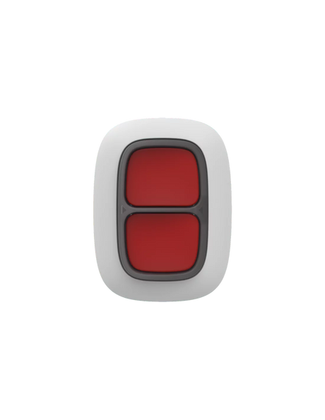 AJAX Security - DoubleButton Jeweller - Double White Wireless Smart Button for Panic and Control Modes | AJAX-PB-DOUBLE-W