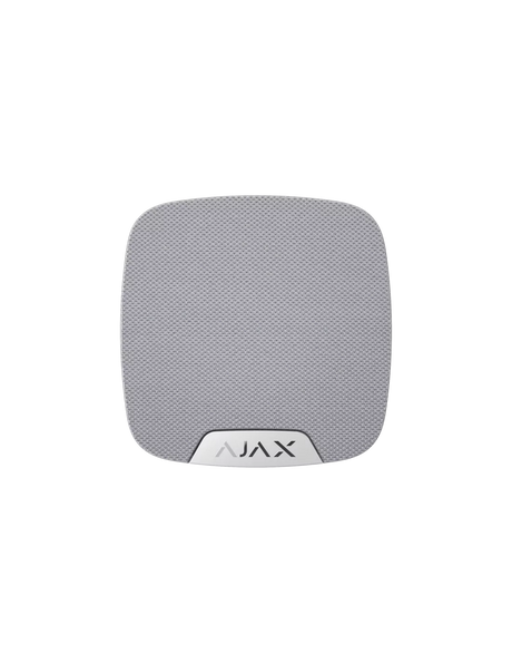 AJAX Security - HomeSiren Jeweller - White Indoor Compact Wireless Siren | AJAX-HS-INDR-W