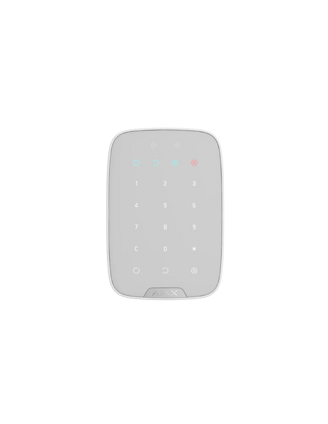 AJAX Security - Keypad Plus Jeweller, Wireless White Indoor Keypad | AJAX-KP-PLUS-W