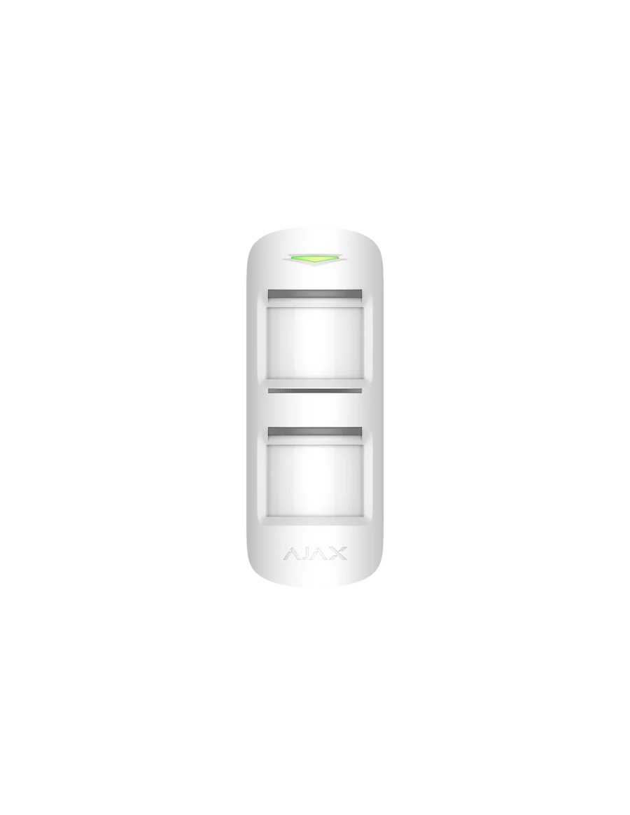 AJAX Security - MotionProtect - White Wireless Outdoor Motion Detector with Anti-Masking & Pet Immunity | AJAX-MP-OUT-W